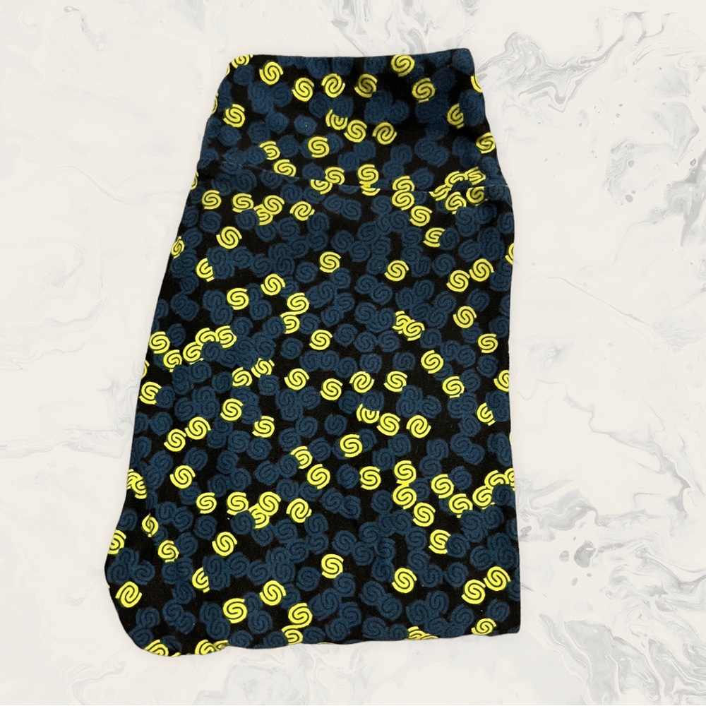 OS LuLaRoe Leggings - Spiral Print - One Size 0-12